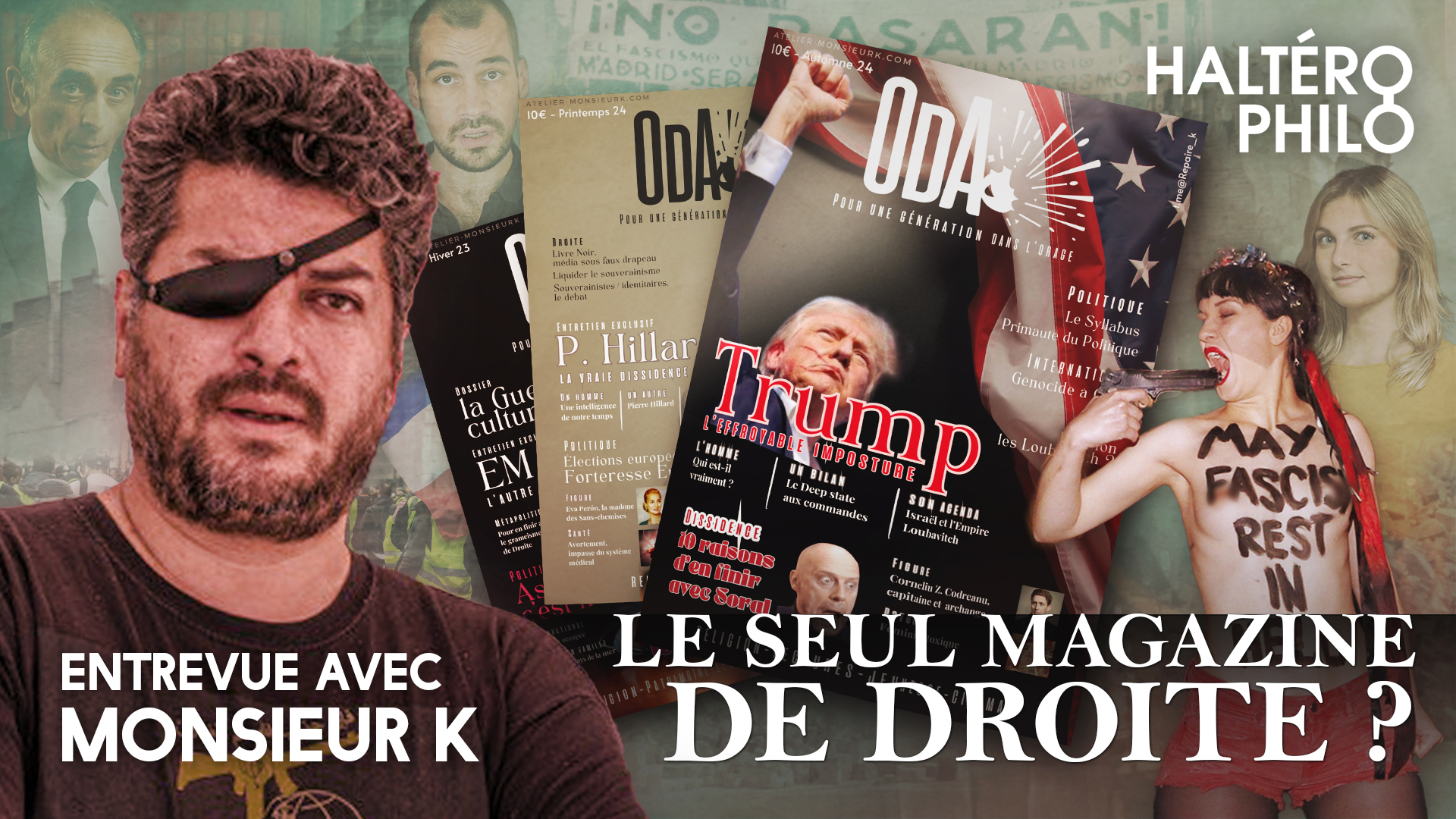 Présentation du magazine Orages d’acier (ODA) | Entrevue avec Monsieur ...